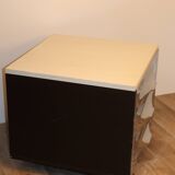 Raymond Loewy's vintage bedside table for Doubinsky Frères, 1970