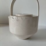 Raku style teapot