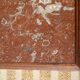 Art Deco period bedside table with marble top