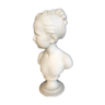 Bust of young woman of Alabaster, studio Dante Zoi Florence