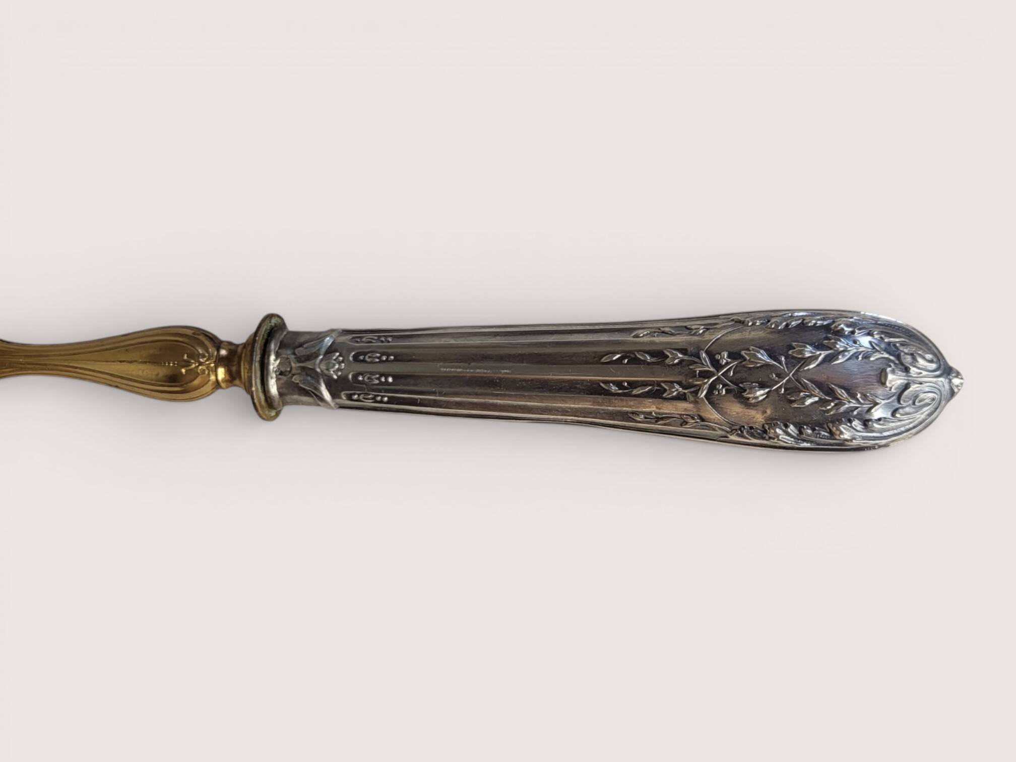 Silver pie server, Brush & Co., Louis XVI, 19th century