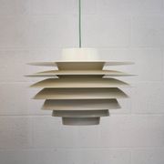 XL Verona Pendant Lamp by Svend Middelboe for Nordisk Solar - 1980s Scandinavian
