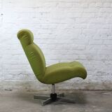 Vintage swivel armchair model "Bombay" by Guy Bernard for Meurop 1971