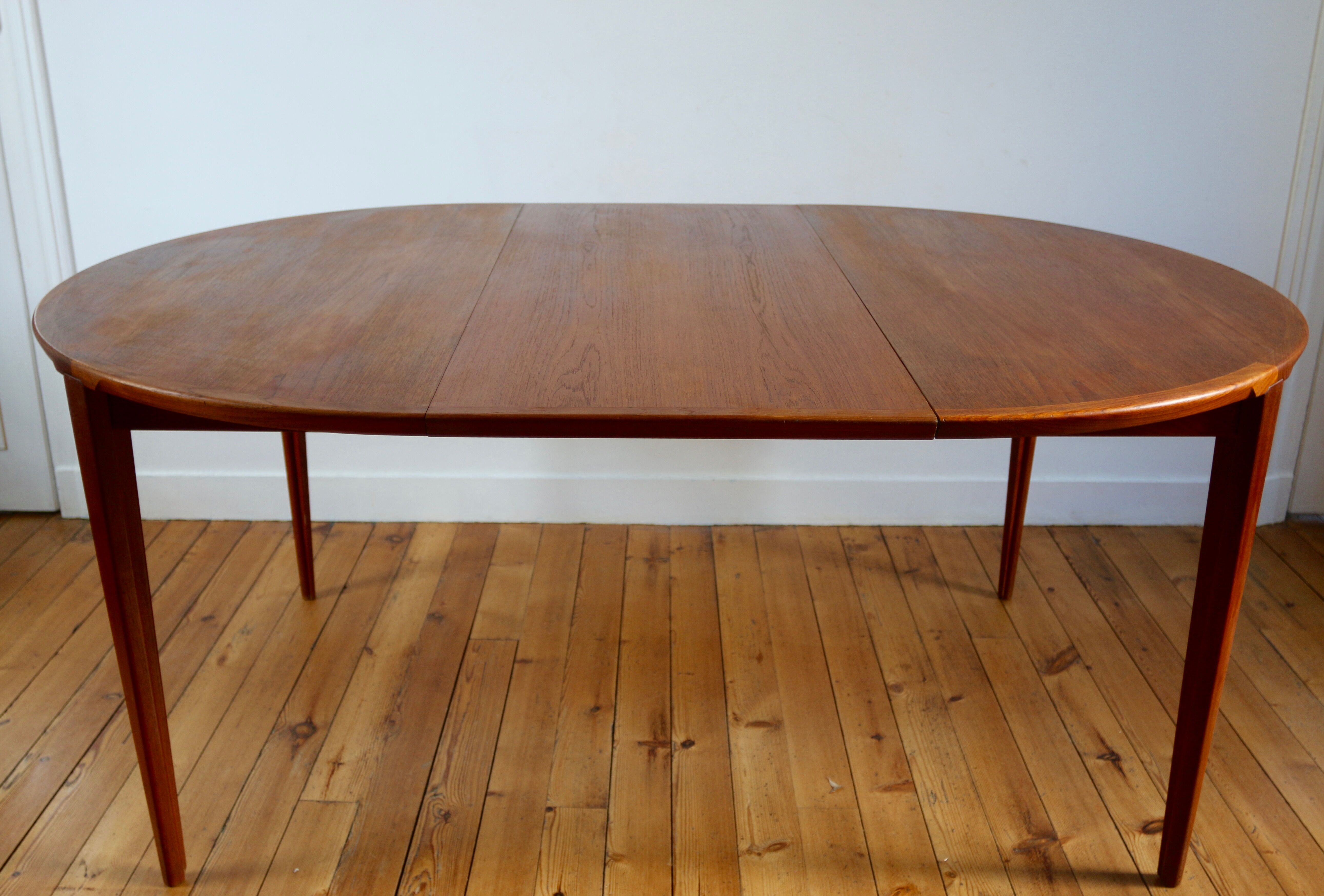 Table scandinavian teak 60s Rosengren Hansen