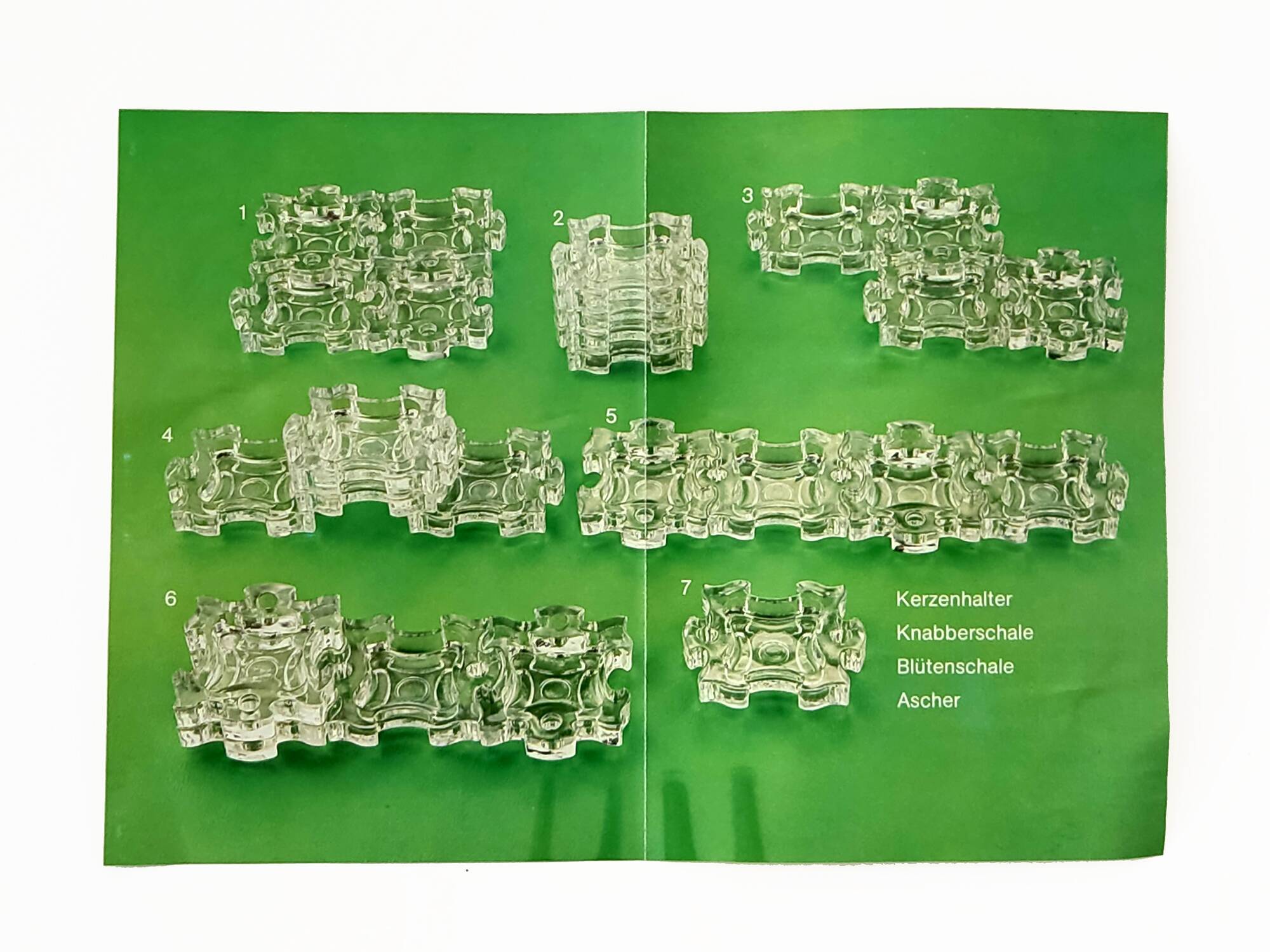 candlestick Cascade Veba Glas Germany