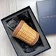 "leather and straw bath cup, ralph lauren home - ref 4701710631"
