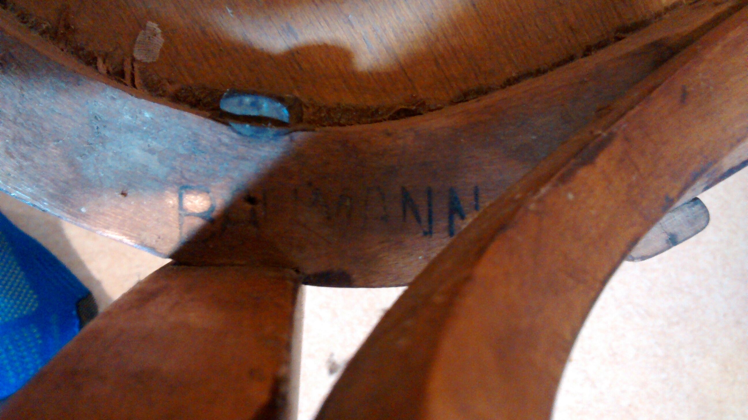 Pair of old Baumann Bistro chairs