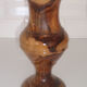 Vase en bois d'olivier