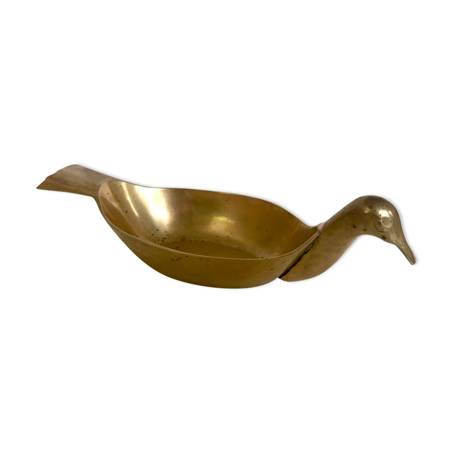 Vintage brass pocket