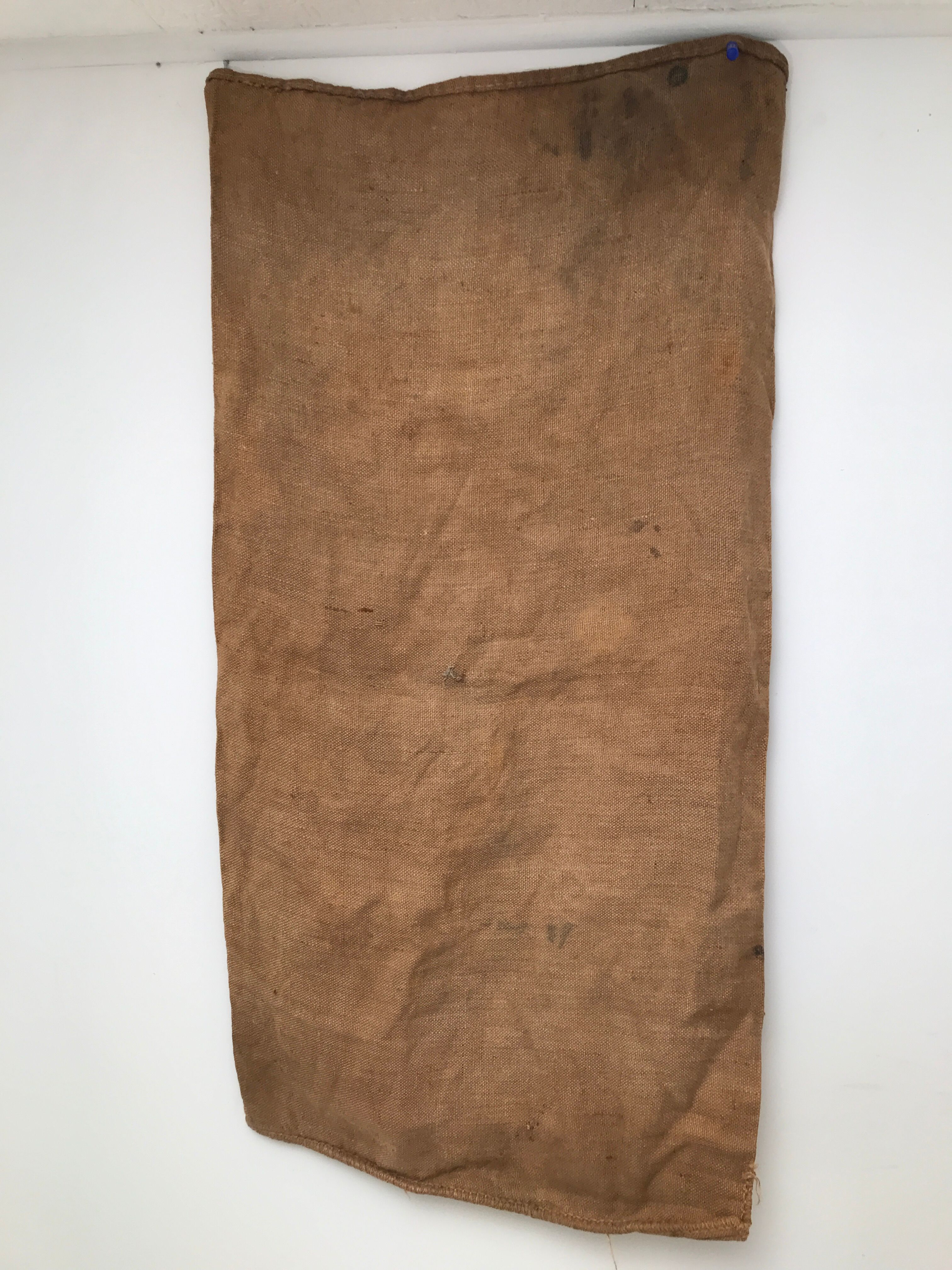 Old vintage burlap bag