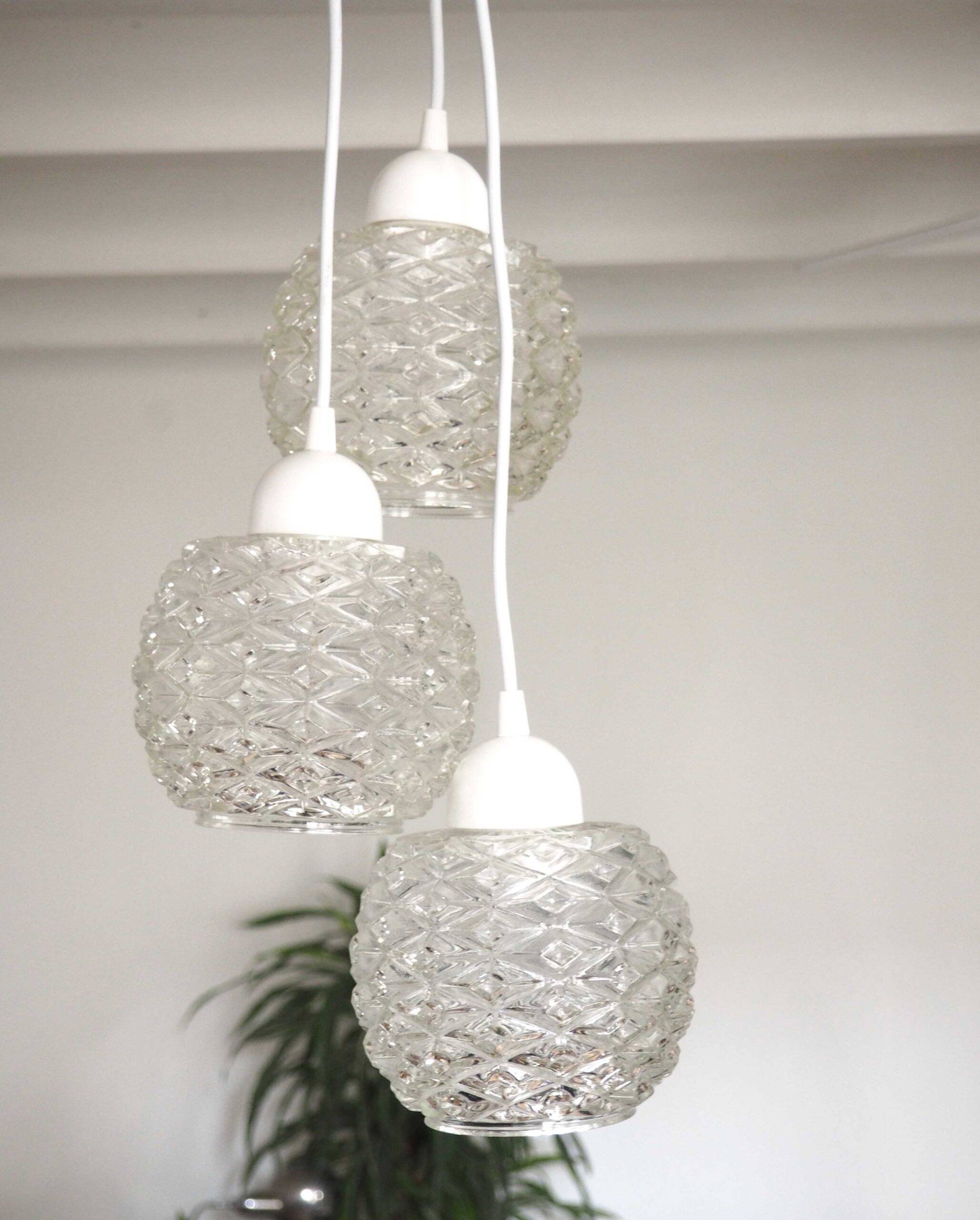 Suspension with 3 glass balls, 1970.