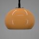 Vintage pendant light designed by Harvey Guzzini for Meblo, Italy, 1970s