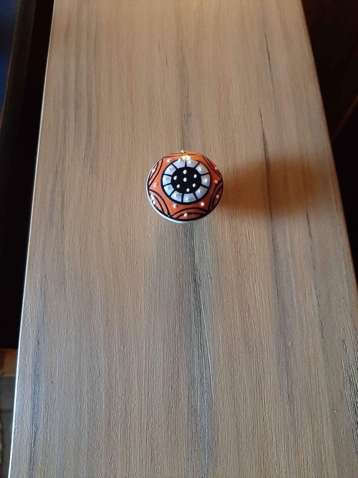 Furniture commode 15 drawers table patchwork patina ebeniste all solid wood multicolored