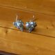 Set of a salt shaker and a pepper shaker in silver-plated metal, ENPS, England.