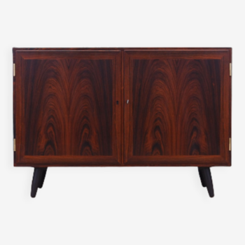 Rosewood cabinet, Danish design, 1970s, designer: Carlo Jensen, manufacturer: Hundevad