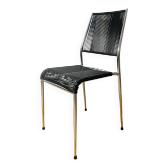 Black Scoubidou Model Chair, 1970 period