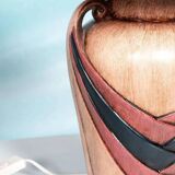 Scandinavian bohemian table lamp from the 70s/80s, postmodern.