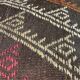 Housse de coussin kilim turc vintage, 55 x 55 cm