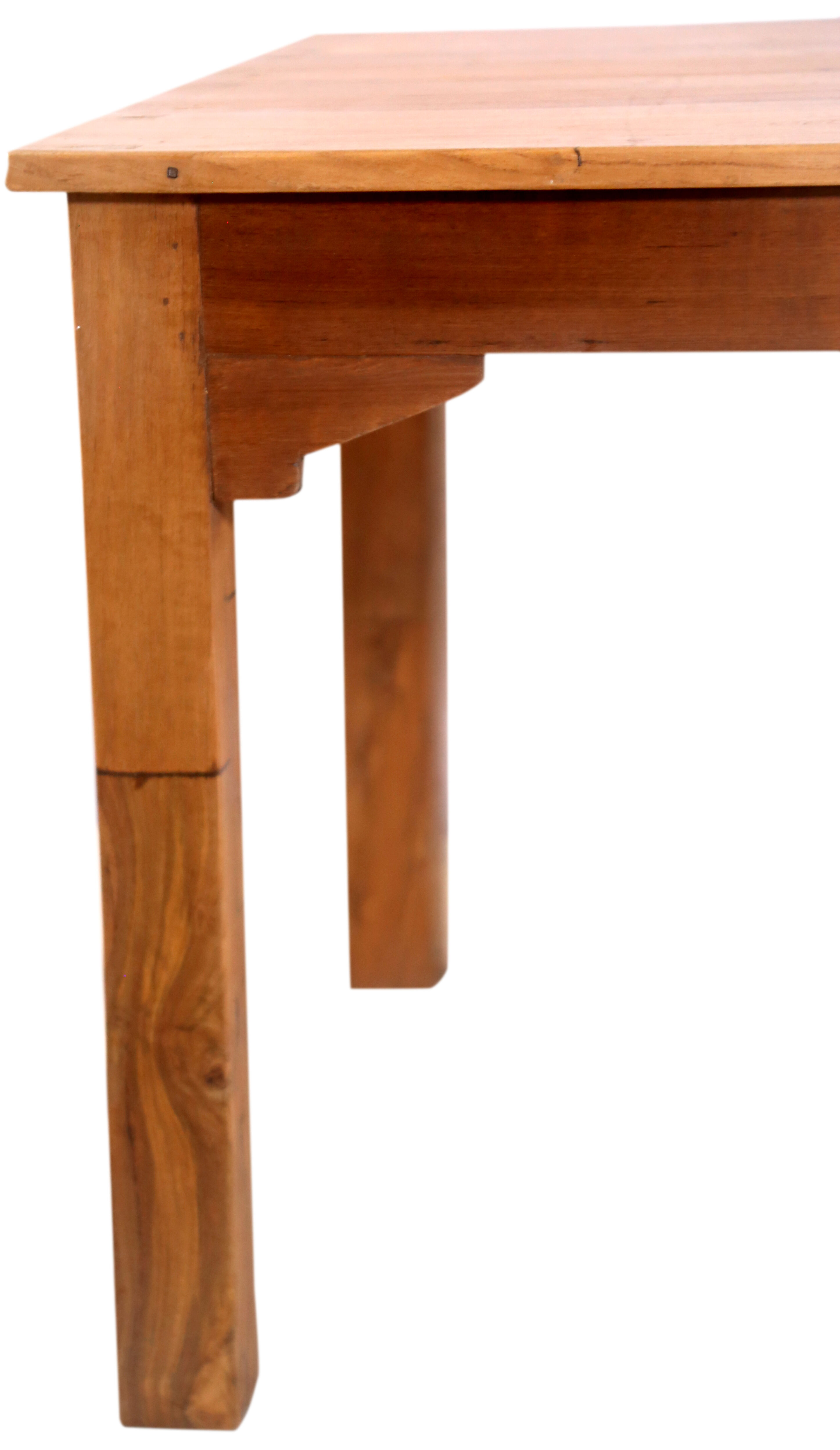 old Burmese teak farm table