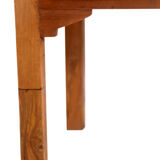 old Burmese teak farm table