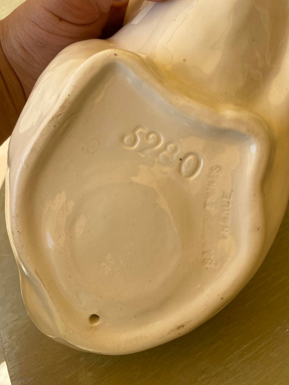 Sarreguemines ceramic cat