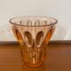 Vase moèle "éphémère", Luxval, Val Saint-Lambert, Belgium 1930's