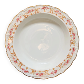 Hollow serving dish in Digoin porcelain