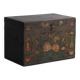Antique chest painted in pine wood – China, around 1900