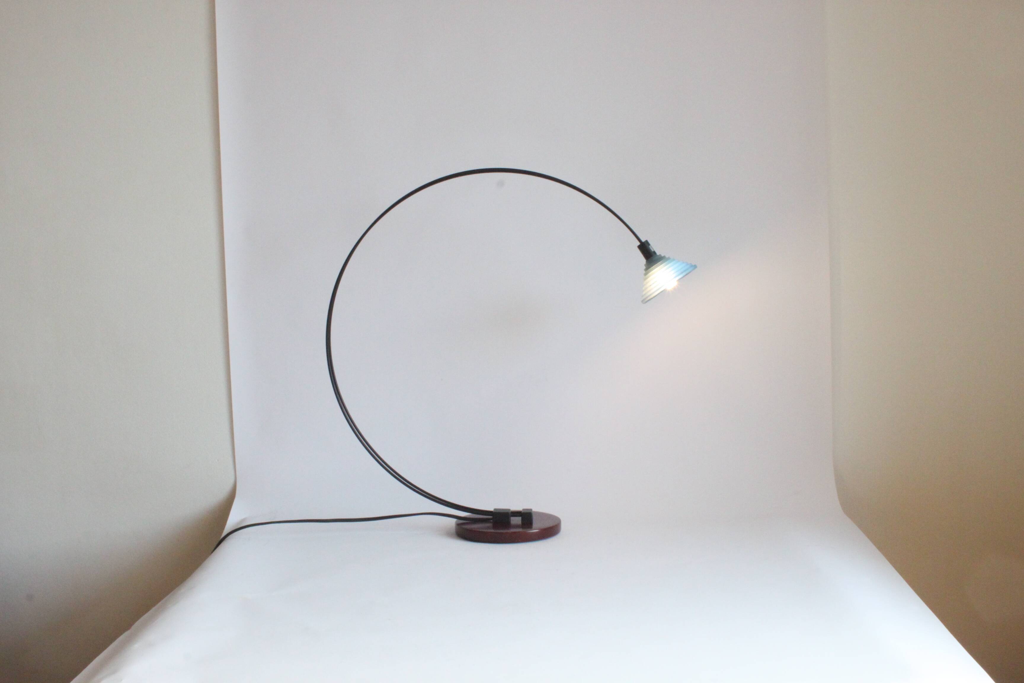 Arc shaped Desk Lamp By Optelma, Switzerland 1980S