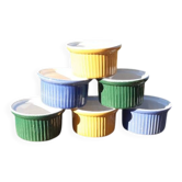 Set of 6 Emile Henry ramekins