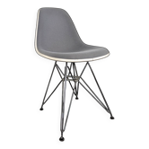 Vitra Eames DSR chair with grey upholstery