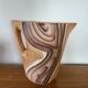 Pichet Vallauris in ceramic faux wood