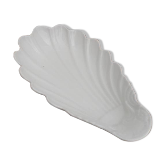 Ravier coquille en porcelaine de Mehun