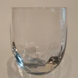 Lot of 8 glasses of bistro blown by hand in the late 1940