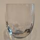 Lot of 8 glasses of bistro blown by hand in the late 1940