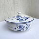 Antique GIEN soup tureen model "Alberic" from the 1940s.