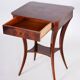 Small Biedermeier Table in Walnut, 1830s