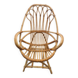 Rattan armchair