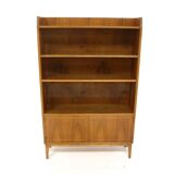 Scandinavian Walnut Library, Svensk Möbelindustri, Sweden, 1960