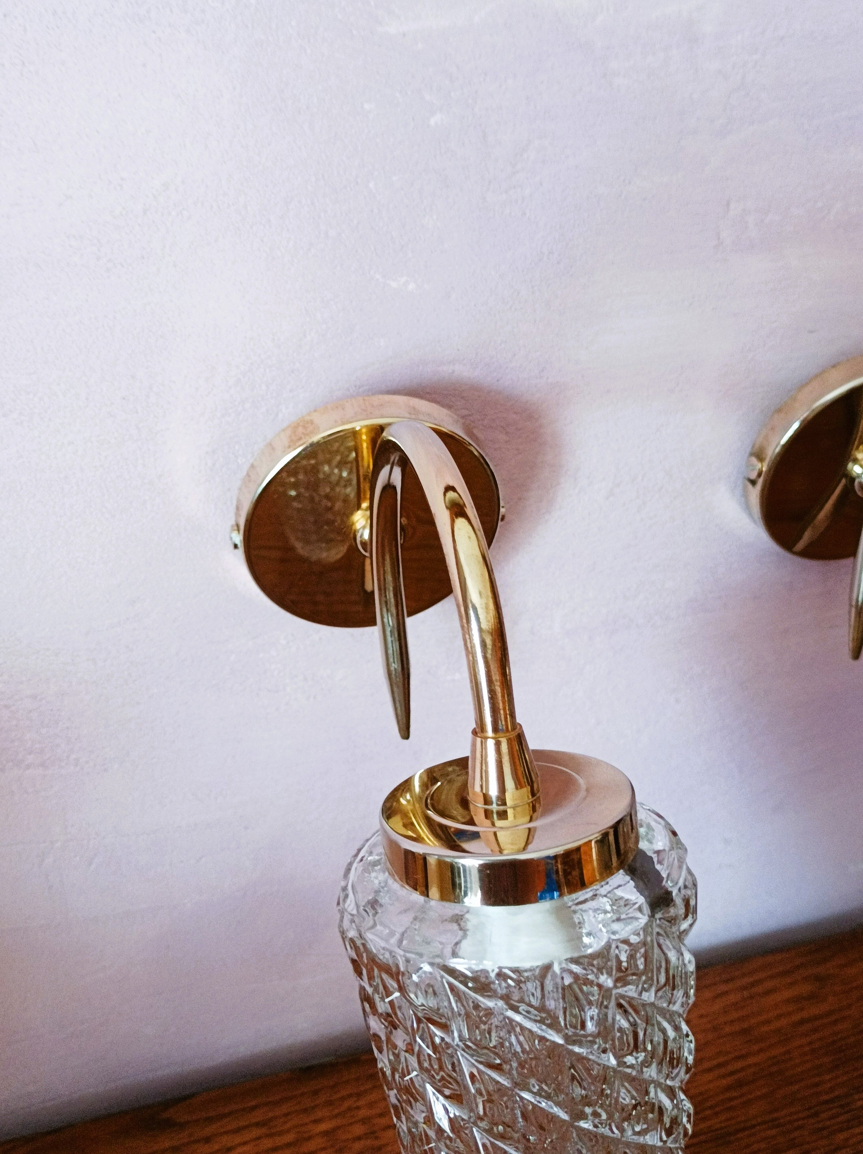Conical sconical sconces 70s