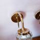 Conical sconical sconces 70s