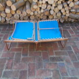 Vintage camp bed trigano
