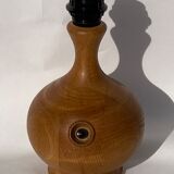 Paire de lampes de table en teck par Dyrlund, Danemark 1960s-1970s