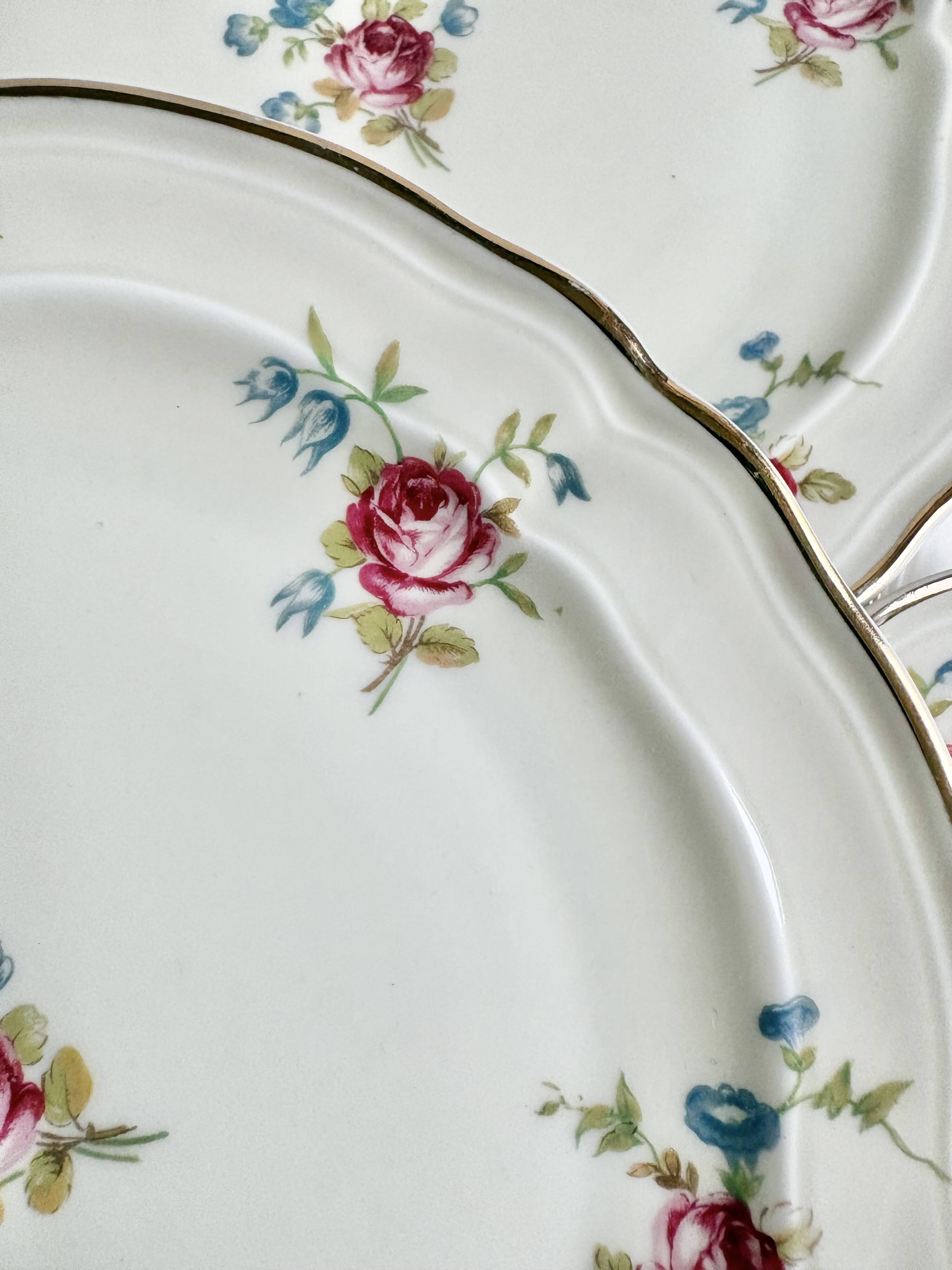 Service à dessert Bernardaud Porcelaine fine