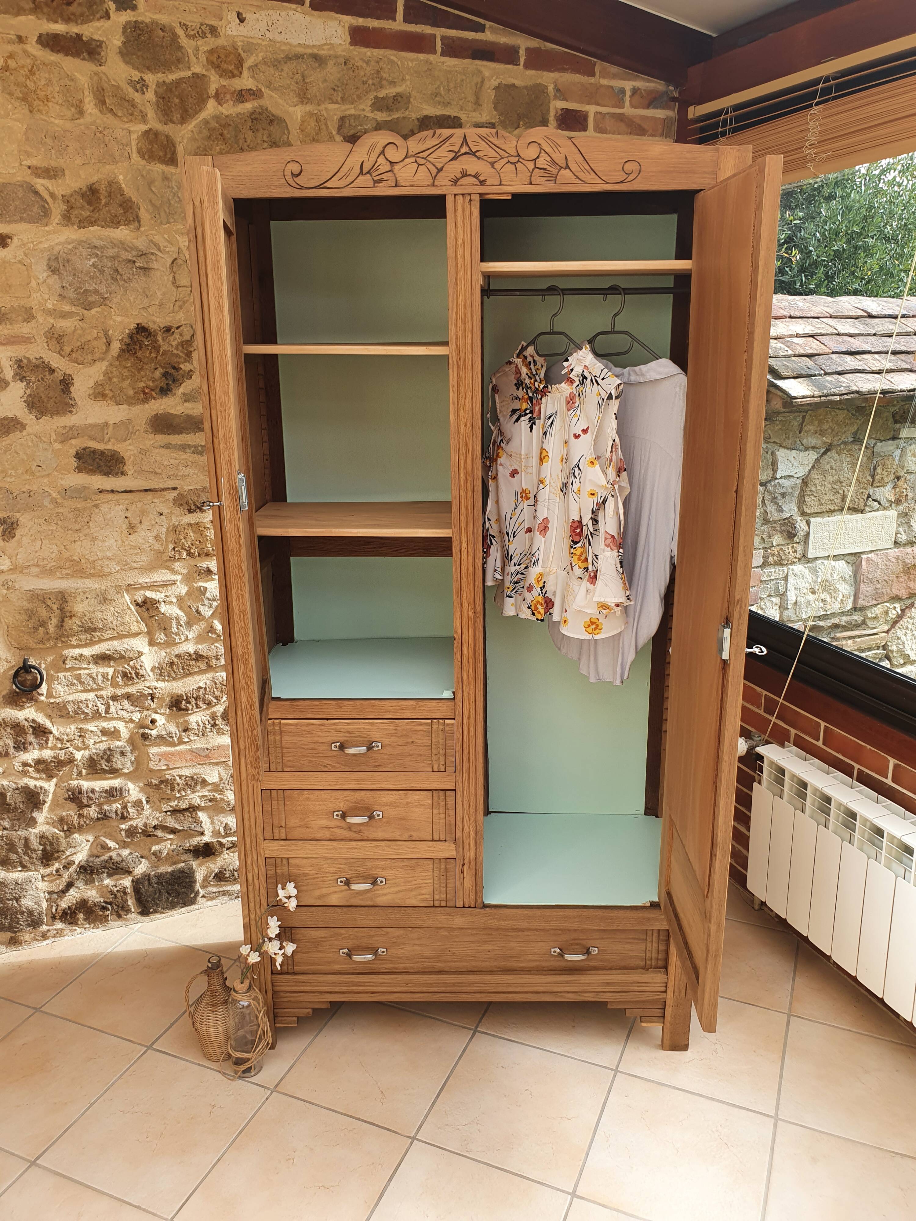 Art Deco Parisian wardrobe