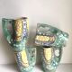 Set of Iberian ceramic mugs