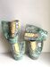 Set of Iberian ceramic mugs