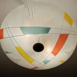 Very Large Art Deco Pendant Light