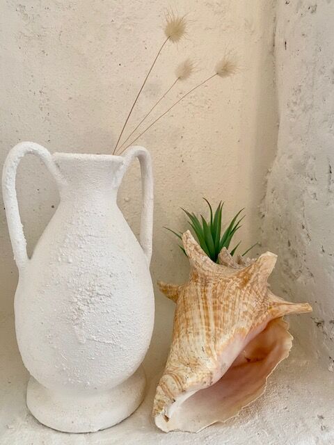 White vase