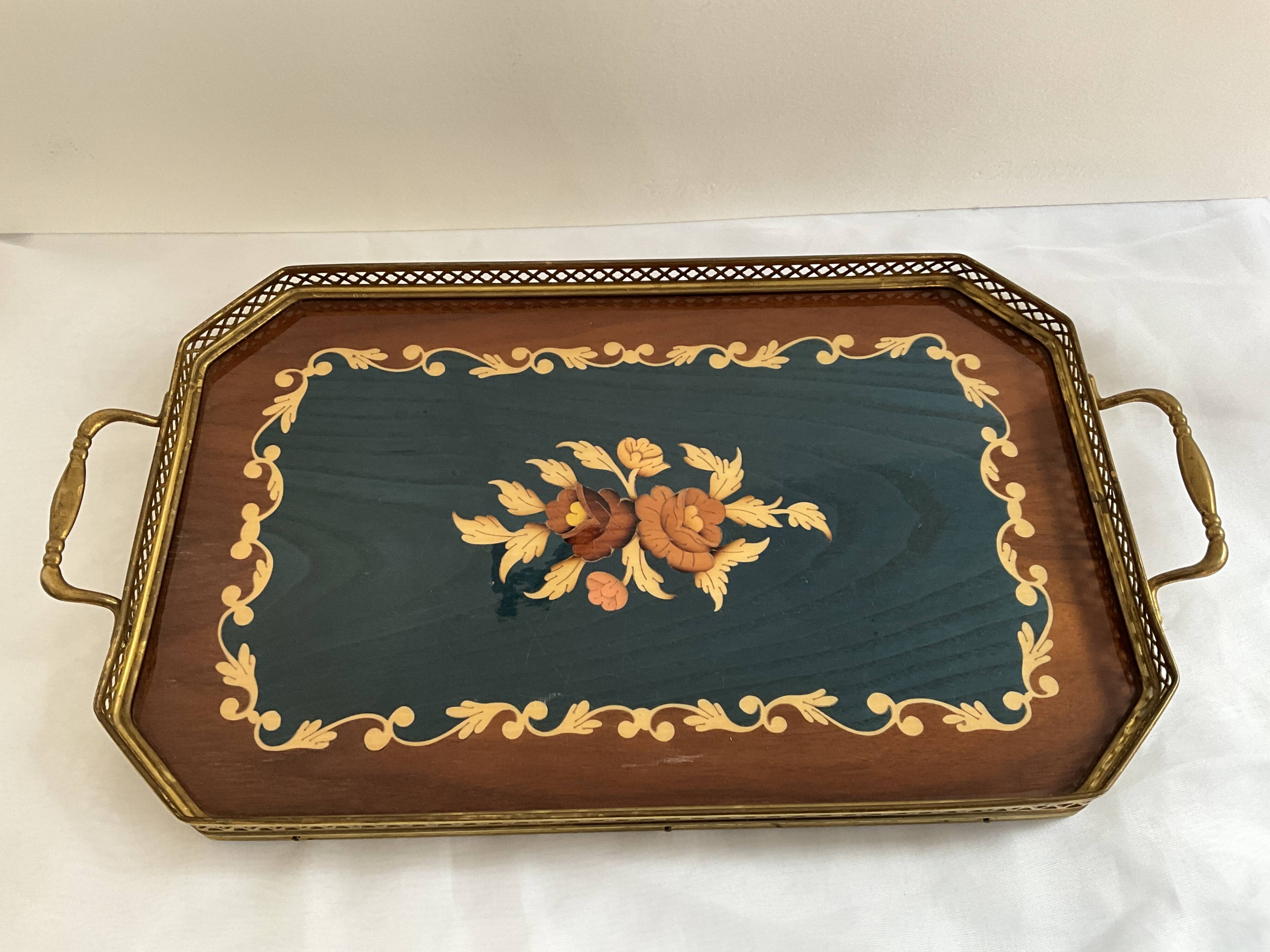 Art Deco marquetry table